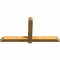 Ekena Millwork Eugene Rough Sawn Timber Gable Bracket, Western Red Cedar, 60"W x 30"H x 4"D x 4"F, 12/12 Pitch GBW060X30X0404EUG00RWR - alternate 3